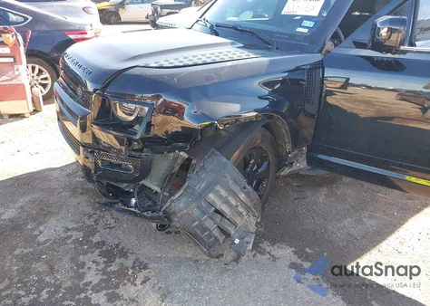 2025 Land Rover Defender 110 P400 X-Dynamic Se from USA, damaged, VIN SALE27EU3S2386725